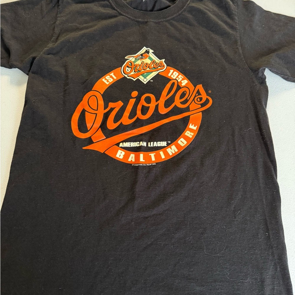 Vintage CSA Baltimore Orioles Unisex Black T-Shirt 2006 Medium
